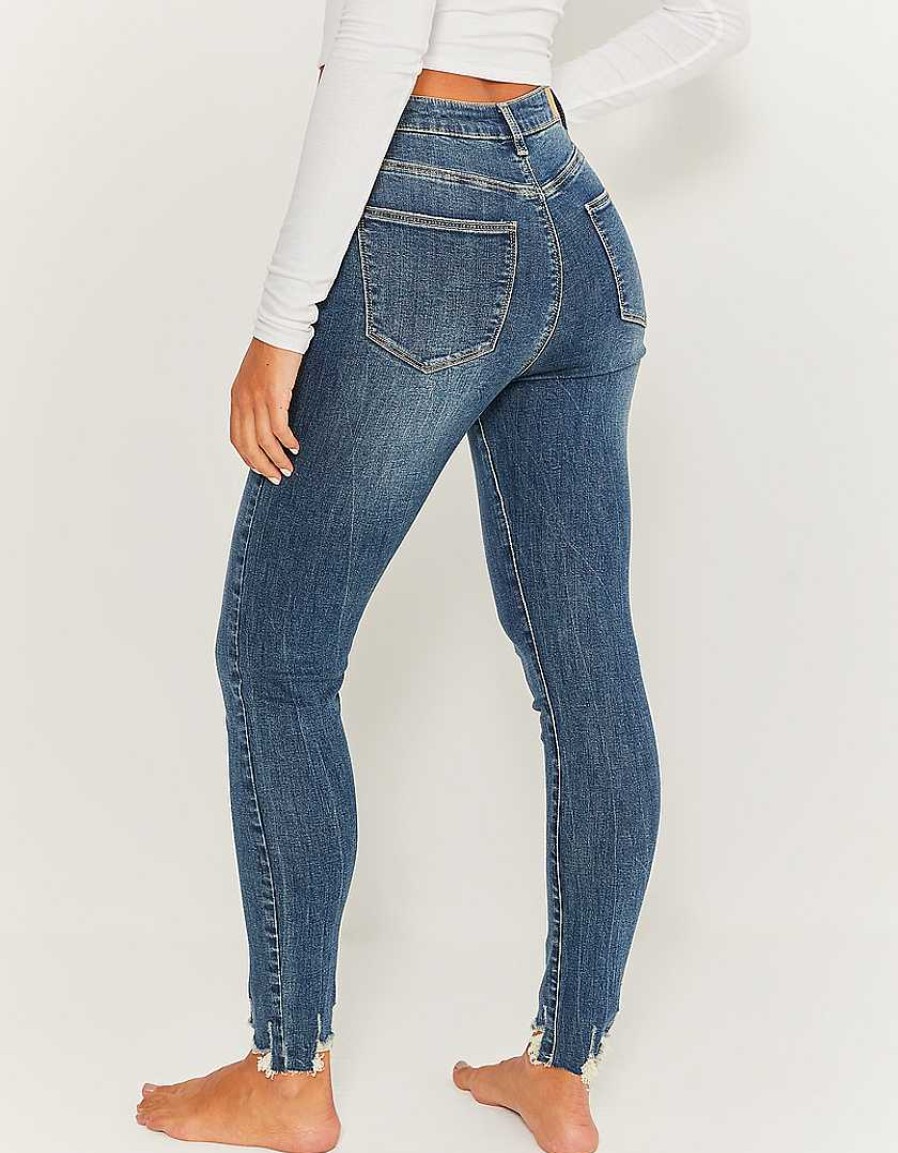 Jeans Tally Weijl | Jeans Skinny A Vita Alta Blu