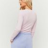 Vestiario Tally Weijl | Body Basic A Maniche Lunghe Rosa Viola