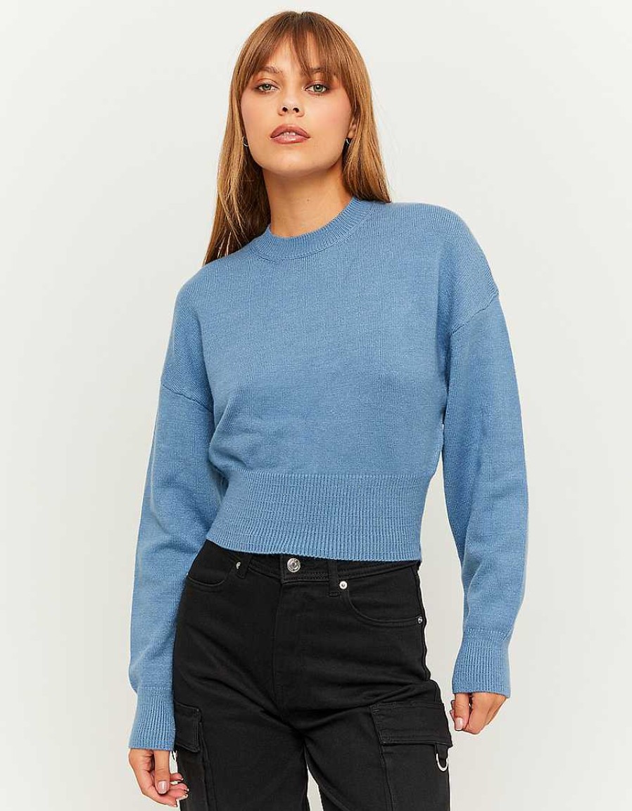 Vestiario Tally Weijl | Maglione Corto Ampio Blu