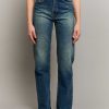 Jeans Tally Weijl | Jeans A Gamba Dritta A Vita Alta Blu