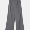 Vestiario Tally Weijl Pantaloni A Gamba Larga | Pantaloni Larghi A Gamba Larga Grigio