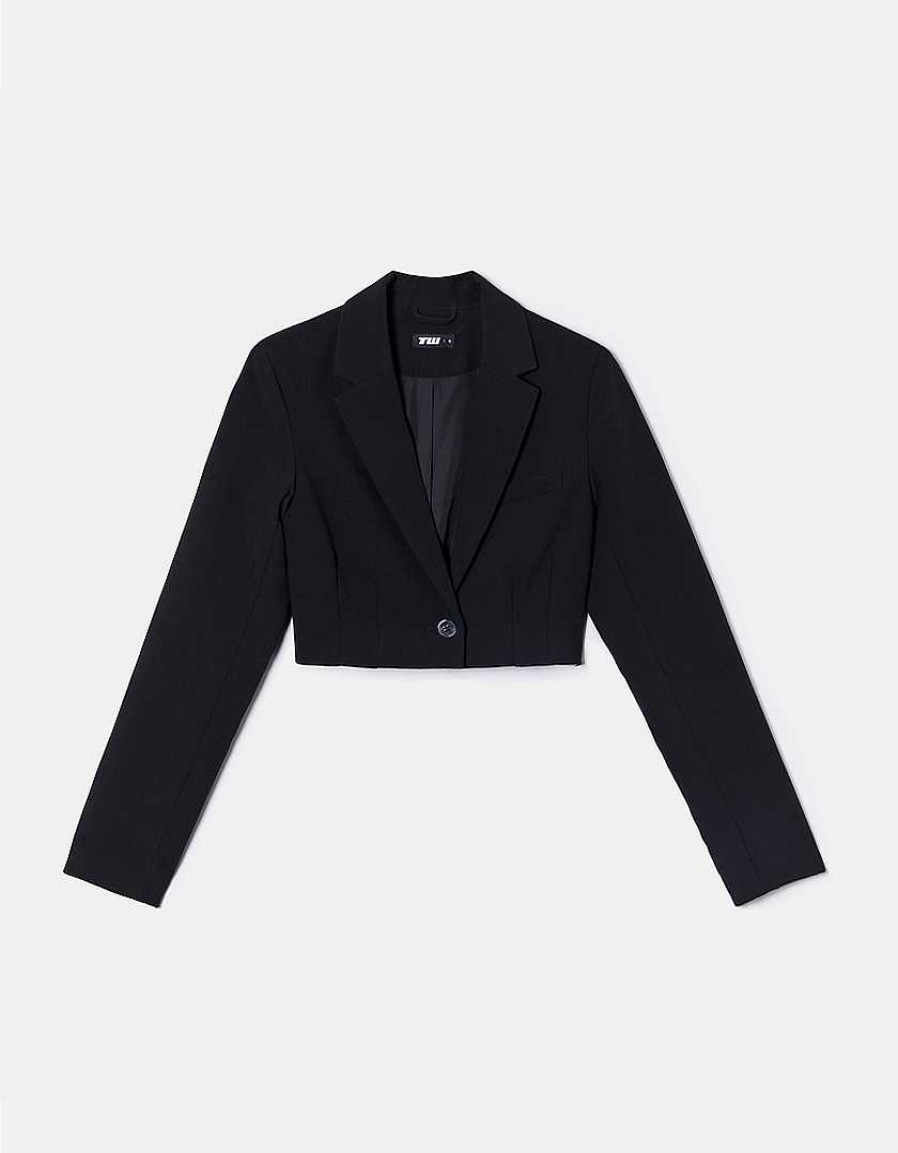 Vestiario Tally Weijl Blazer | Blazer Corto Nero