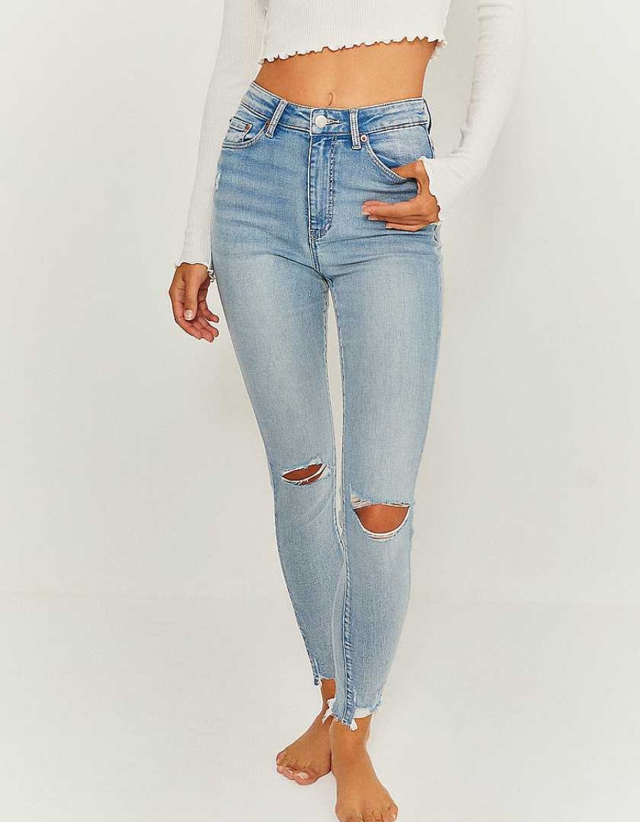 Jeans Tally Weijl | Jeans Skinny A Vita Alta Blu