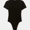 Vestiario Tally Weijl | Body Basic A Maniche Corte Nero