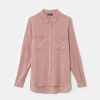 Vestiario Tally Weijl | Camicia A Maniche Lunghe Con Bottoni Rosa