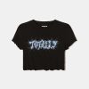 Vestiario Tally Weijl | T-Shirt Stampata Corta Nero