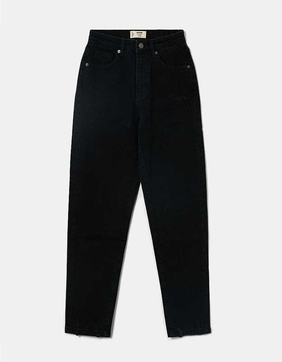 Jeans Tally Weijl | Jeans Mamma Elasticizzati Comfort Nero