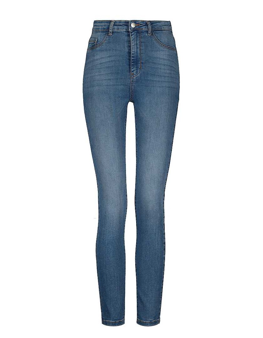 Jeans Tally Weijl | Jeans Skinny A Vita Alta Blu