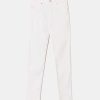 Vestiario Tally Weijl Pantaloni Bianchi | Pantaloni Skinny Push-Up A Vita Alta Bianco