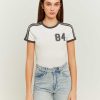 Vestiario Tally Weijl | T-Shirt Con Stampa Varsity Bianco