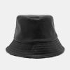 Accessori Tally Weijl | Cappello Da Pescatore In Finta Pelle Nero