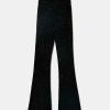 Vestiario Tally Weijl | Leggings Svasati In Velluto Nero