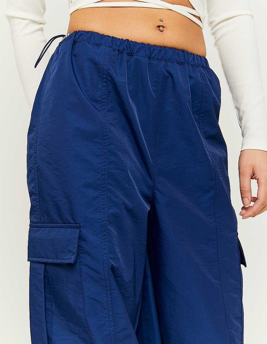 Vestiario Tally Weijl | Pantaloni Da Paracadute Blu