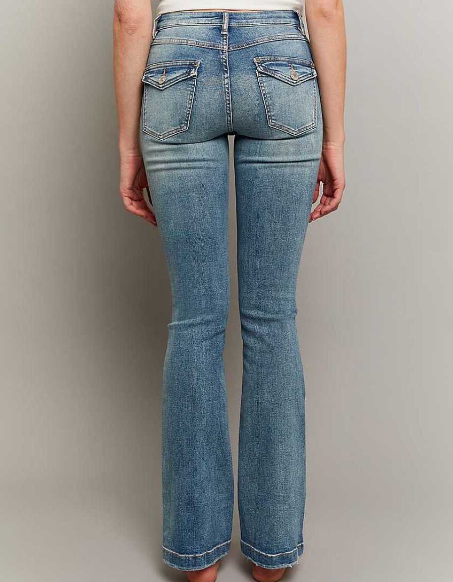 Jeans Tally Weijl | Jeans Bootcut A Vita Media Blu