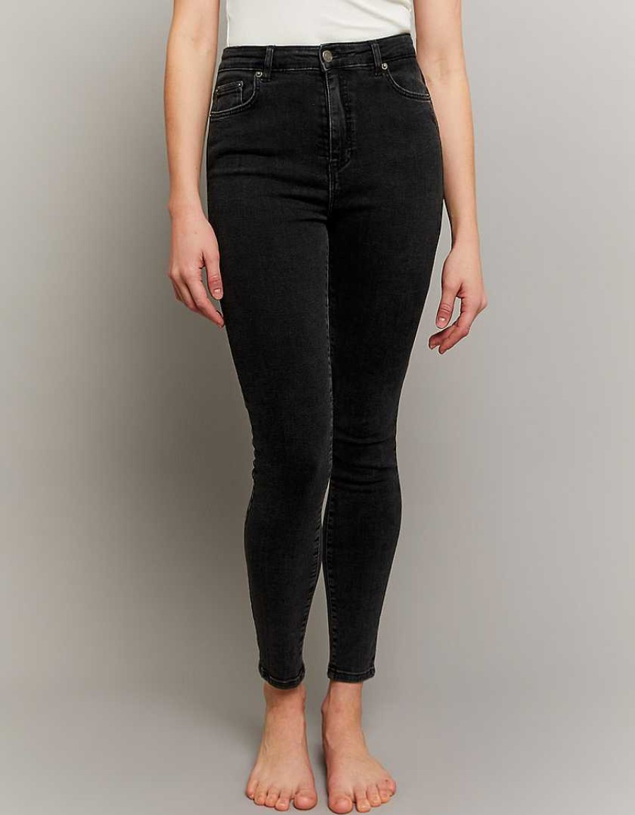 Jeans Tally Weijl | Jeans Skinny A Vita Alta Nero