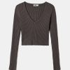 Vestiario Tally Weijl | Maglione Corto Grigio