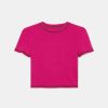 Vestiario Tally Weijl | T-Shirt Con Cuciture A Contrasto Rosa