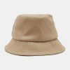 Accessori Tally Weijl | Cappello Da Pescatore In Ecopelle Beige Marrone