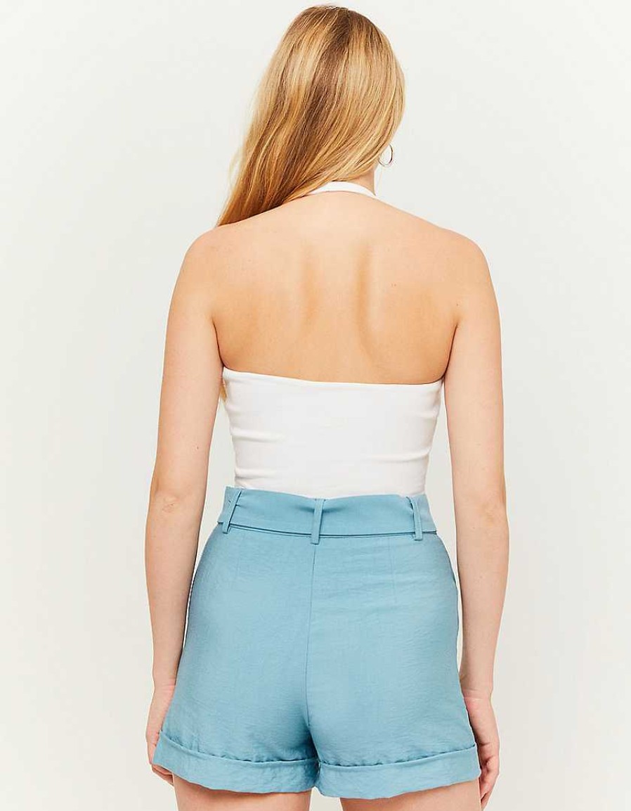 Vestiario Tally Weijl | Pantaloncini Leggeri Con Cintura Blu