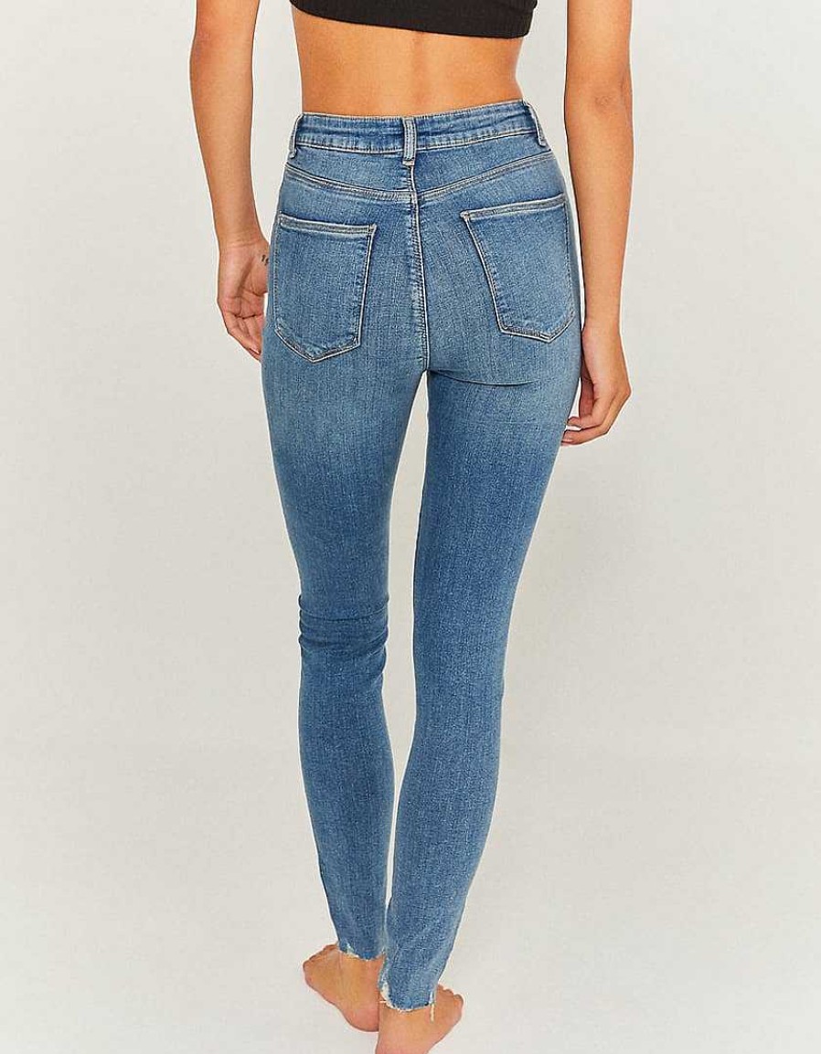 Jeans Tally Weijl | Jeans Skinny A Vita Alta Blu