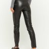 Vestiario Tally Weijl Pantaloni In Similpelle | Pantaloni Skinny In Ecopelle Con Zip Nero