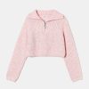 Vestiario Tally Weijl | Maglione Corto Melange Rosa