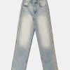 Jeans Tally Weijl | Jeans Fantasia A Gamba Dritta A Vita Alta Blu