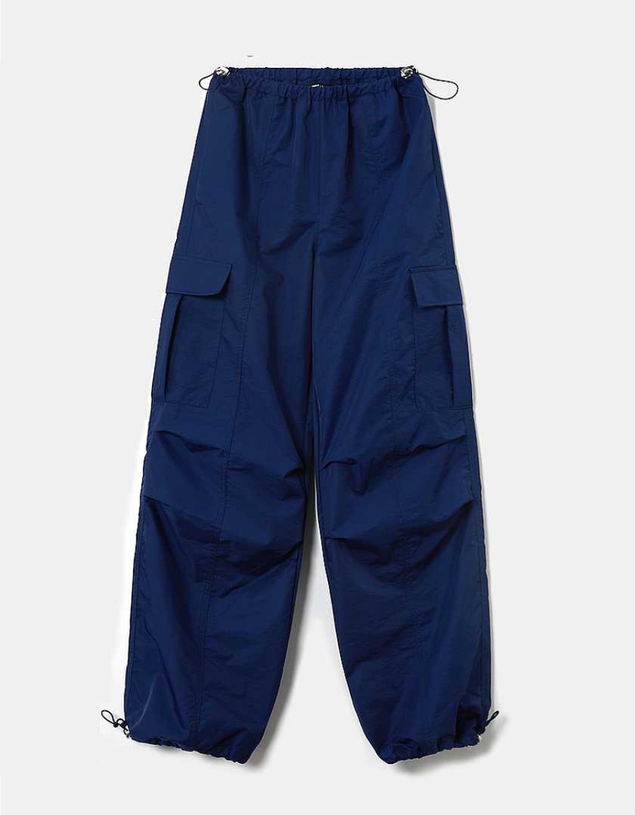 Vestiario Tally Weijl | Pantaloni Da Paracadute Blu