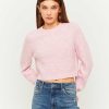 Vestiario Tally Weijl | Maglione In Maglia Melange Rosa