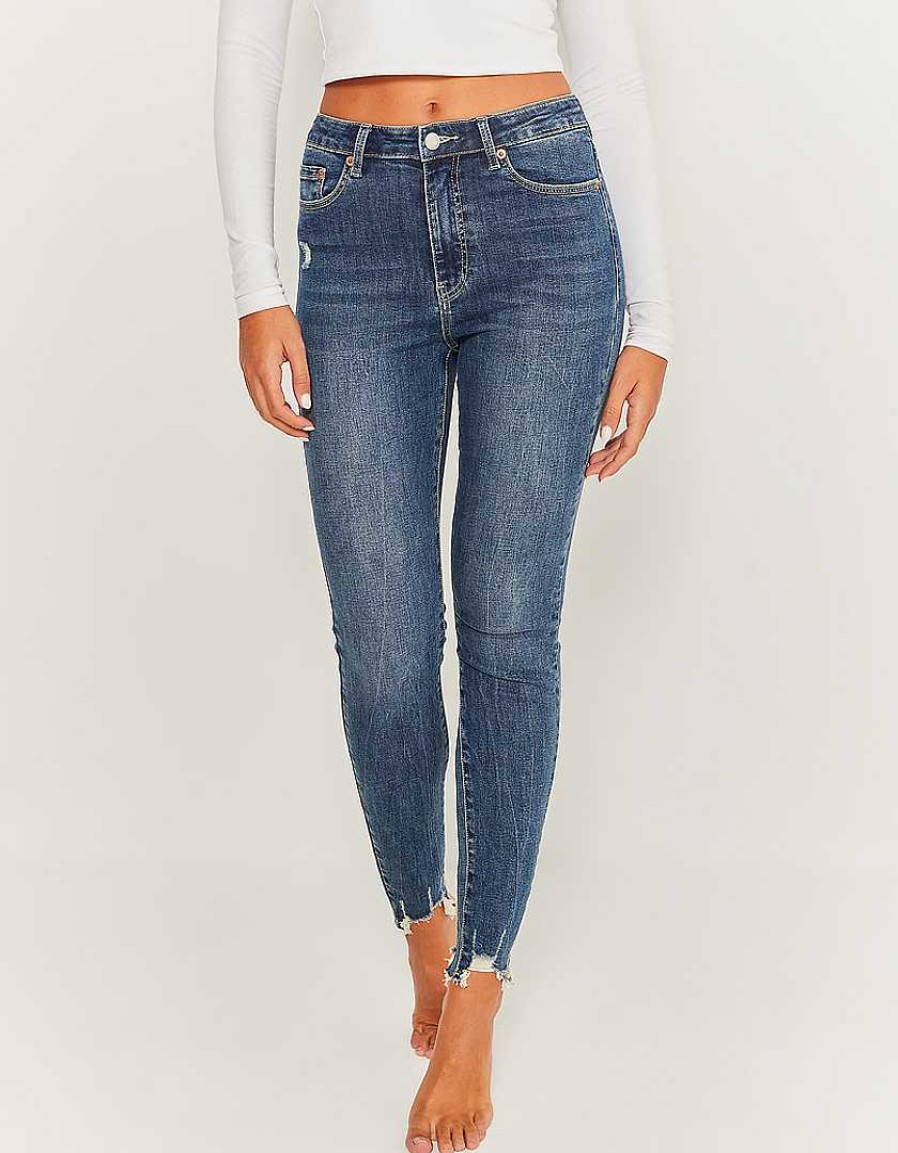 Jeans Tally Weijl | Jeans Skinny A Vita Alta Blu