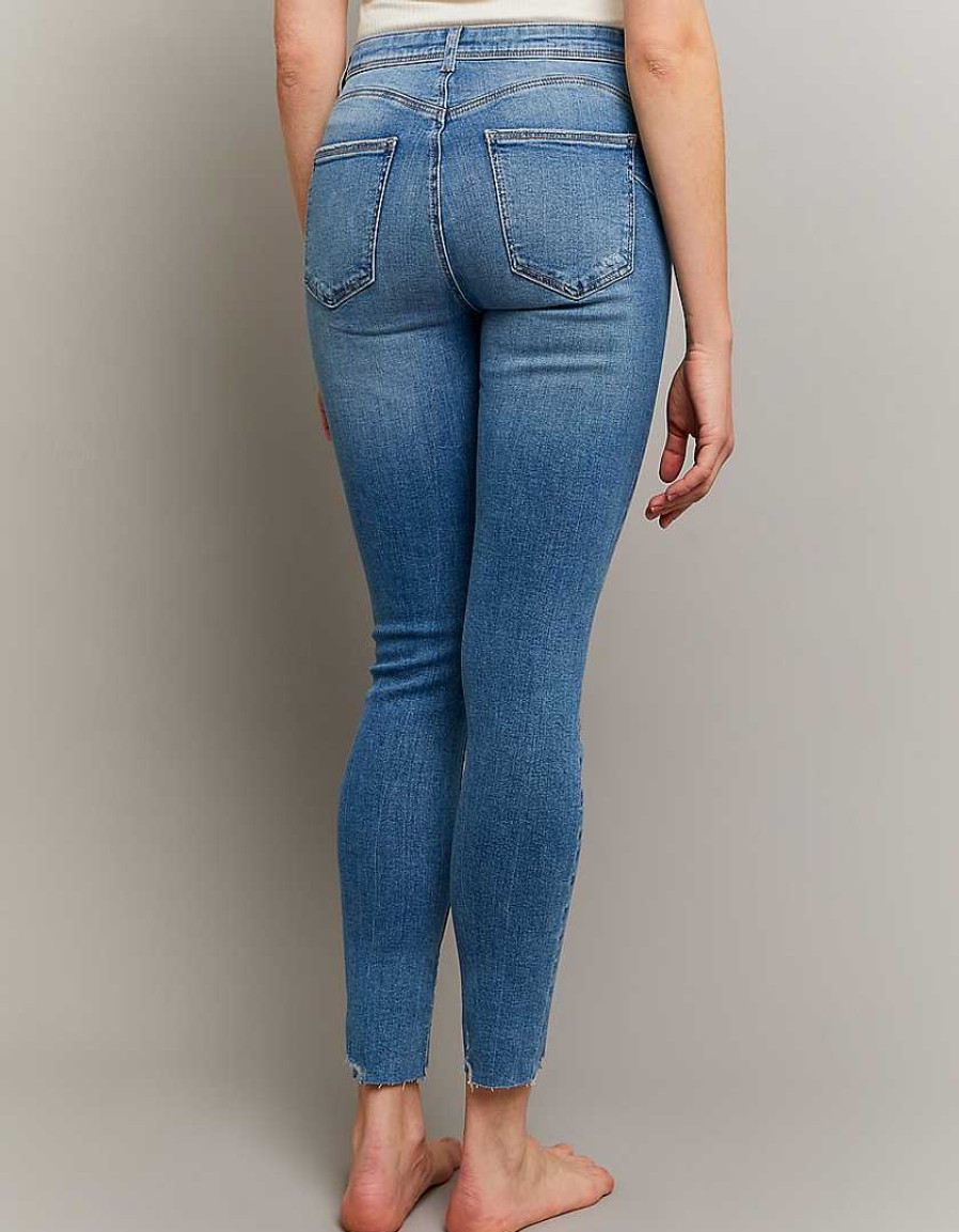 Jeans Tally Weijl | Jeans Push Up Skinny A Vita Media Blu