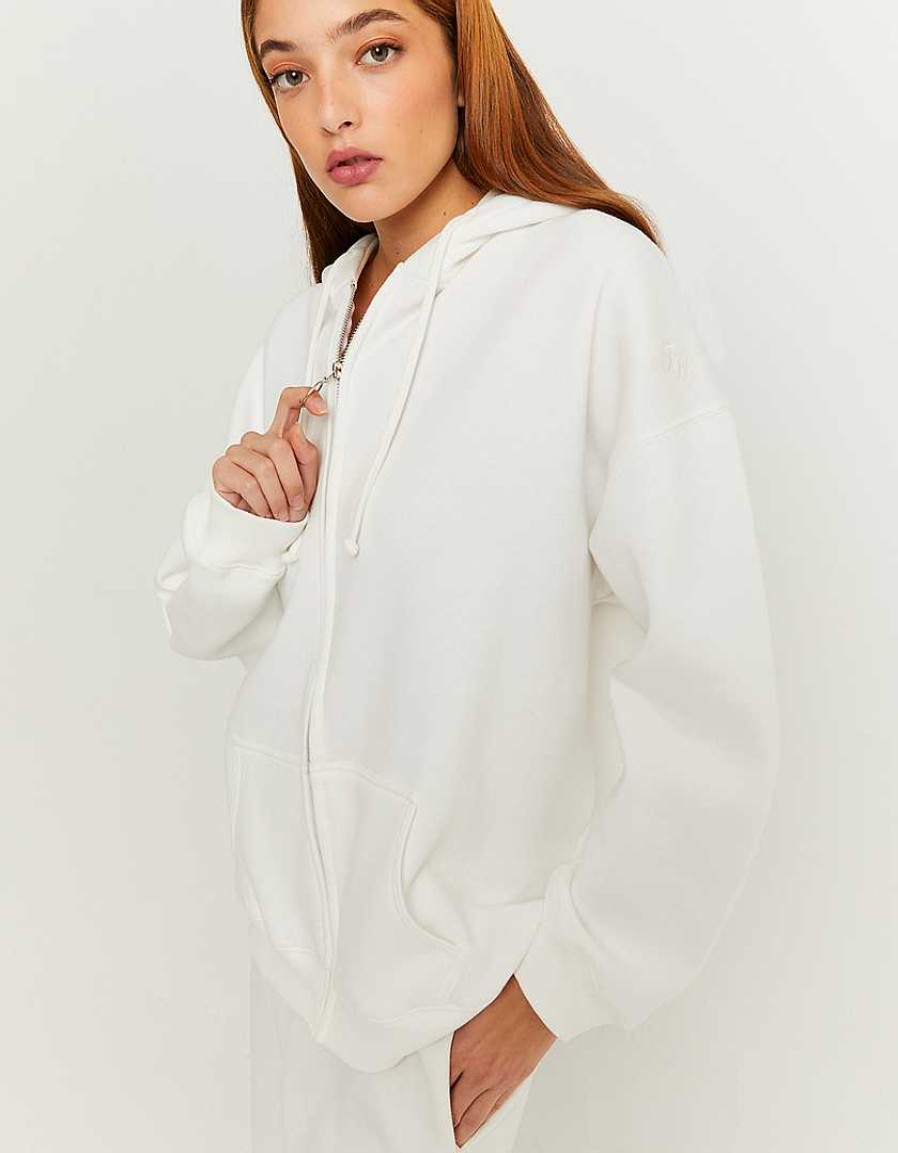 Vestiario Tally Weijl Felpe Oversize | Felpa Oversize Bianco