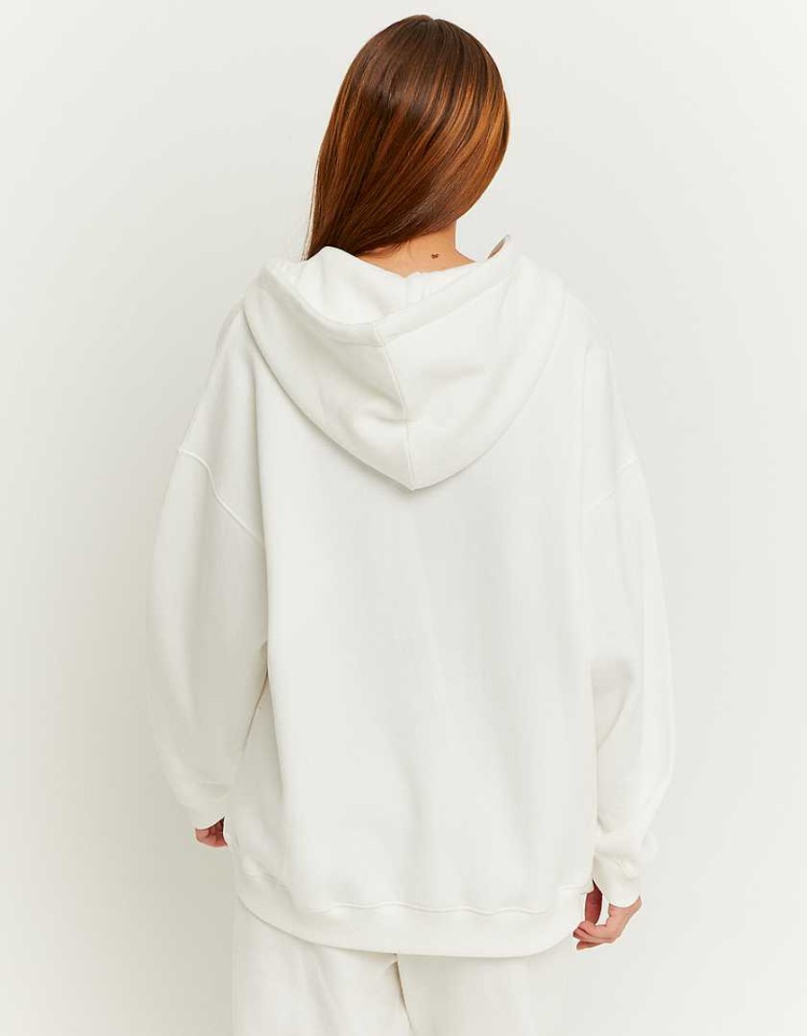 Vestiario Tally Weijl Felpe Oversize | Felpa Oversize Bianco