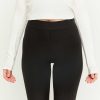 Vestiario Tally Weijl | Leggings Morbidi Al Tatto A Vita Alta Nero