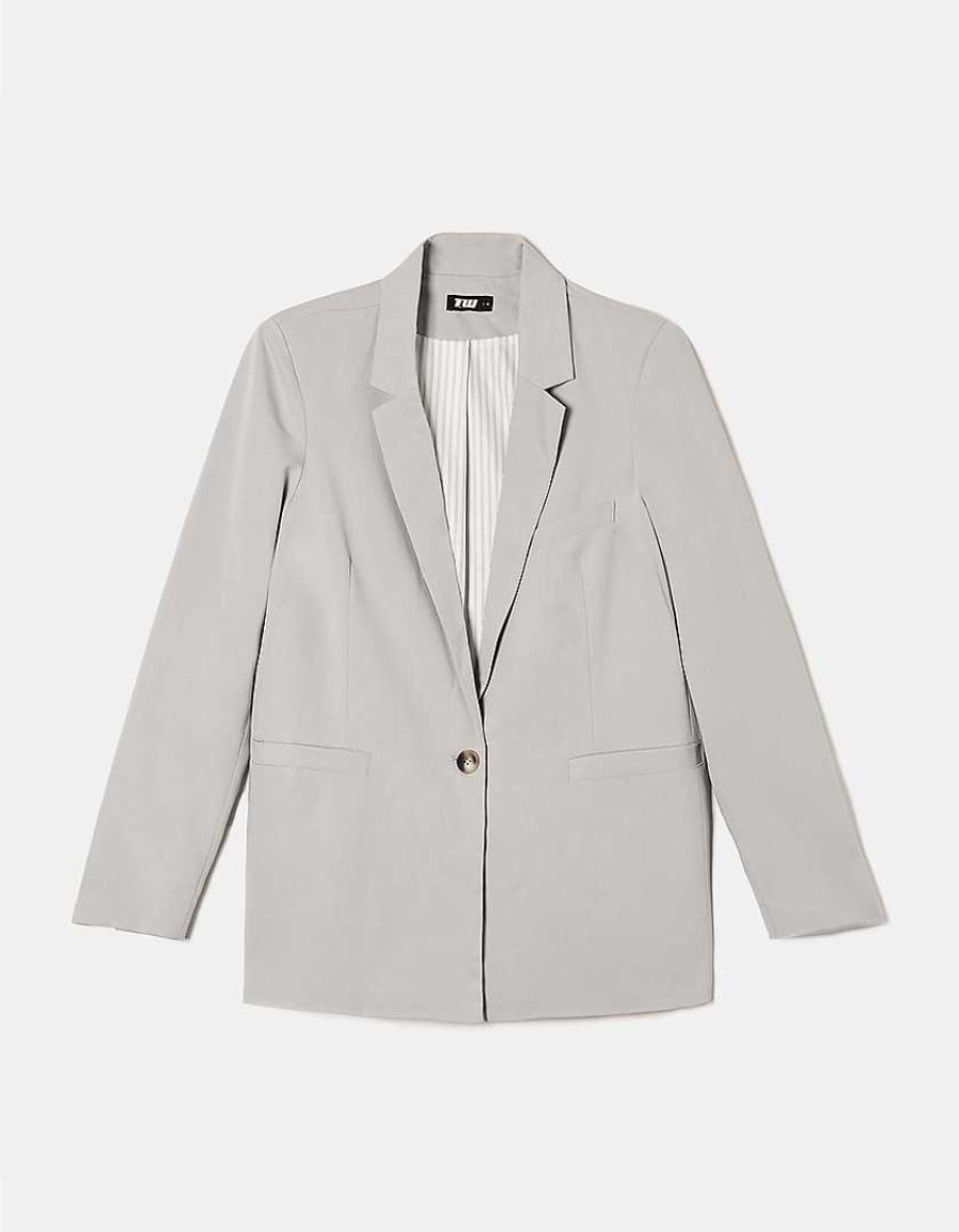 Vestiario Tally Weijl Blazer | Blazer Grigio Blu