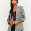 Vestiario Tally Weijl Blazer | Blazer A Quadri Grigio