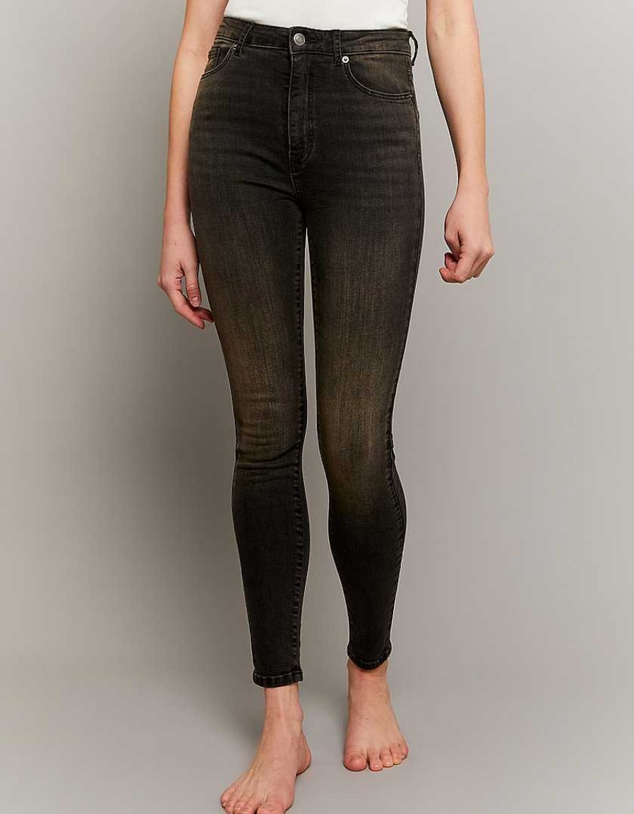 Jeans Tally Weijl | Jeans Skinny A Vita Alta Nero