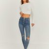 Jeans Tally Weijl | Jeans Skinny A Vita Alta Blu