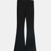 Vestiario Tally Weijl Pantaloni A Vita Alta | Leggings Bootcut Con Vita Di Strass Nero