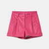 Vestiario Tally Weijl | Mini Shorts In Ecopelle Rosa